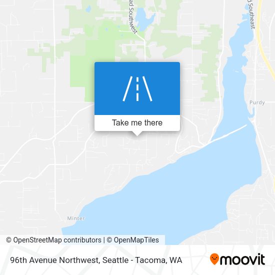 Mapa de 96th Avenue Northwest