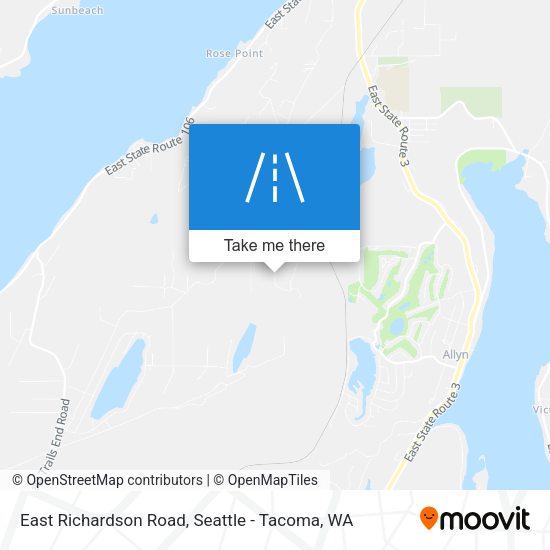 Mapa de East Richardson Road