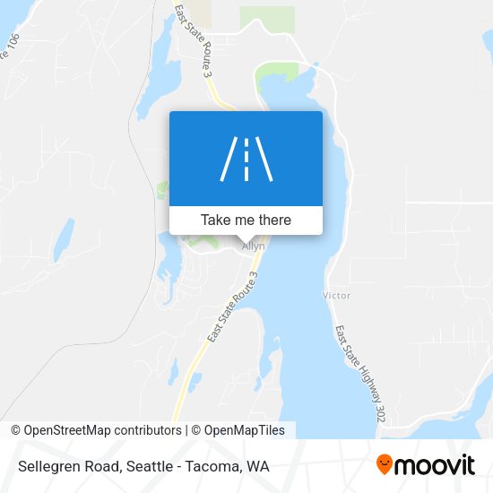 Sellegren Road map