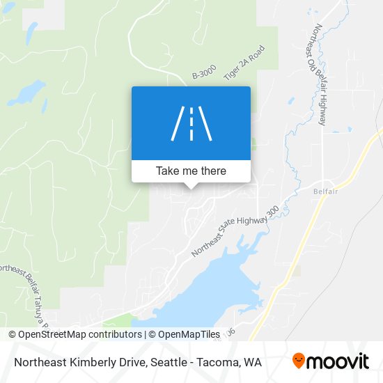 Mapa de Northeast Kimberly Drive