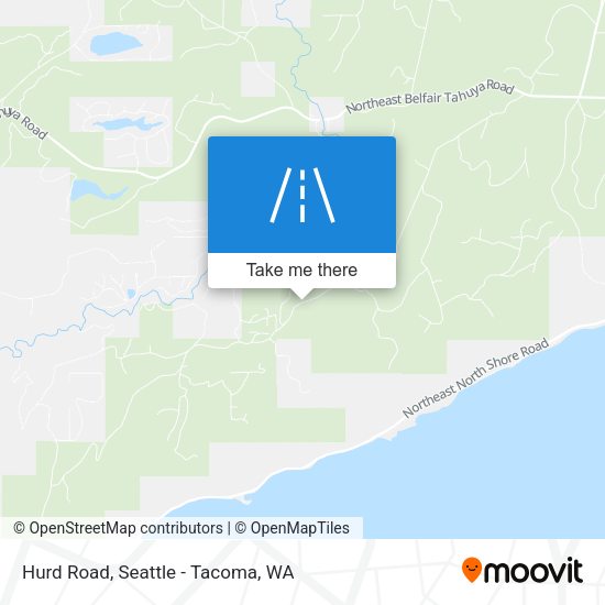 Mapa de Hurd Road