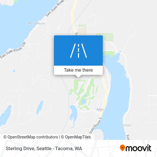 Mapa de Sterling Drive