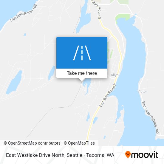 East Westlake Drive North map