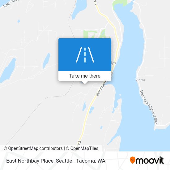 East Northbay Place map