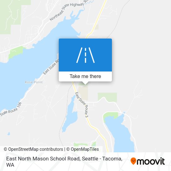 Mapa de East North Mason School Road