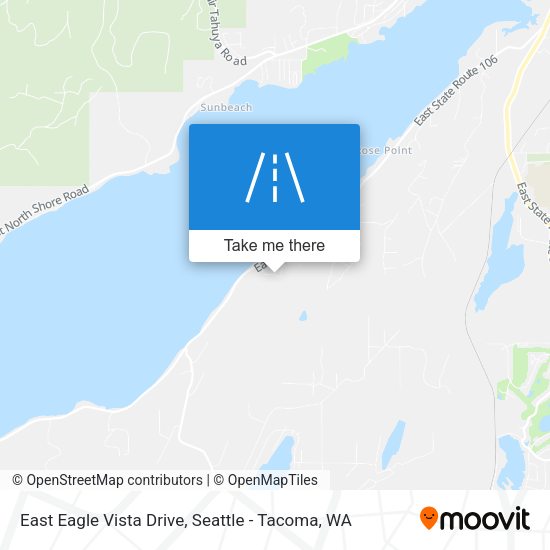 East Eagle Vista Drive map