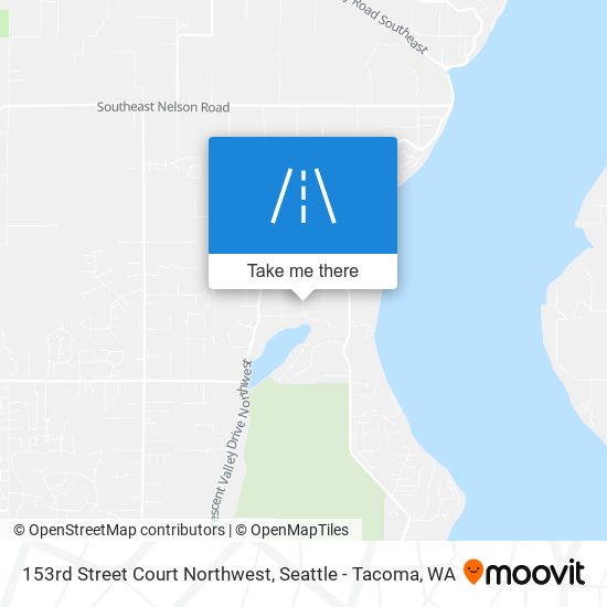 153rd Street Court Northwest map