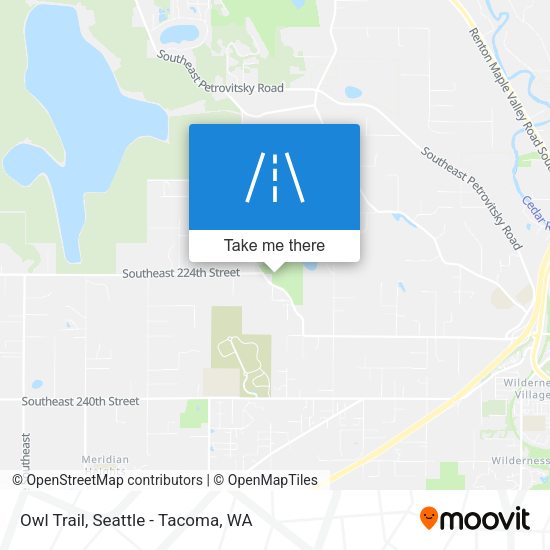 Owl Trail map