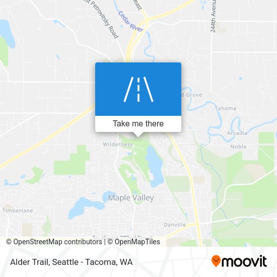 Mapa de Alder Trail
