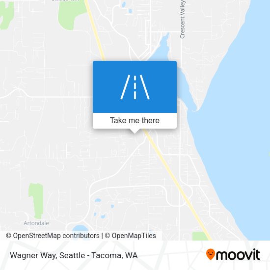 Wagner Way map