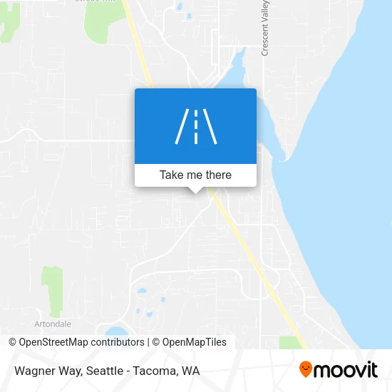 Wagner Way map