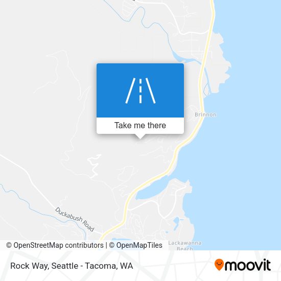 Rock Way map