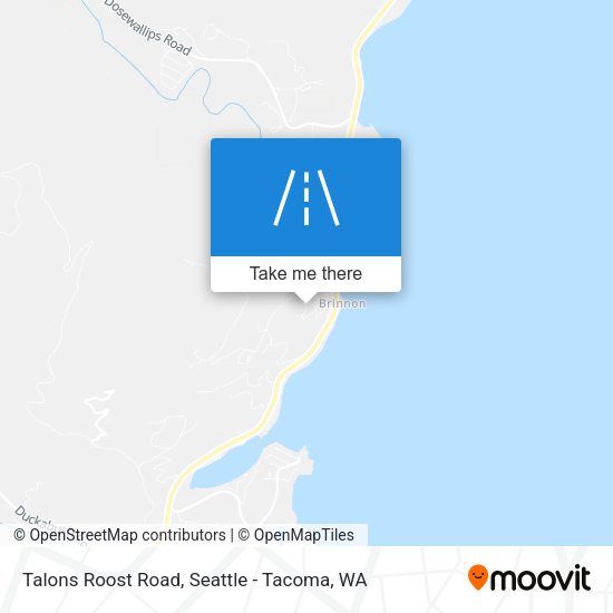 Mapa de Talons Roost Road