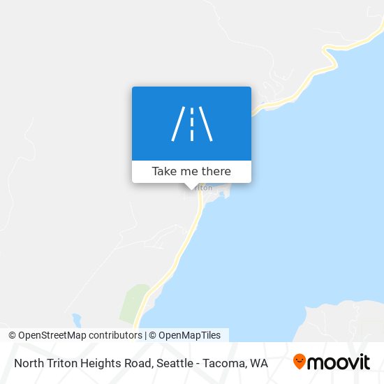 North Triton Heights Road map