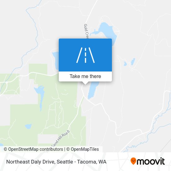 Mapa de Northeast Daly Drive