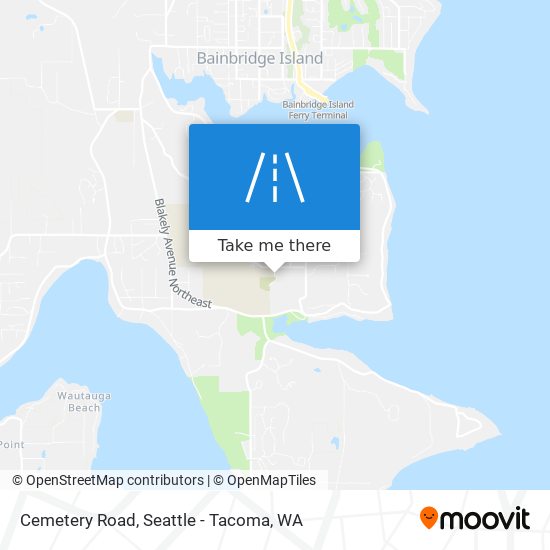 Mapa de Cemetery Road