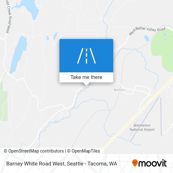 Mapa de Barney White Road West