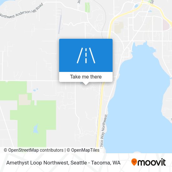Mapa de Amethyst Loop Northwest