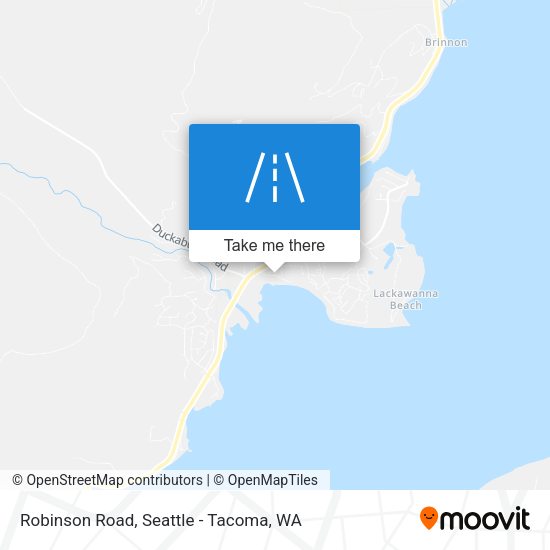 Mapa de Robinson Road