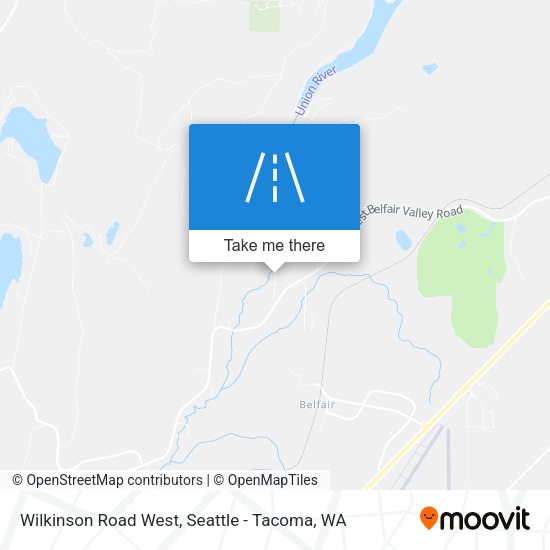 Mapa de Wilkinson Road West