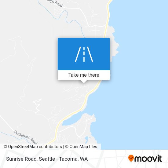 Sunrise Road map