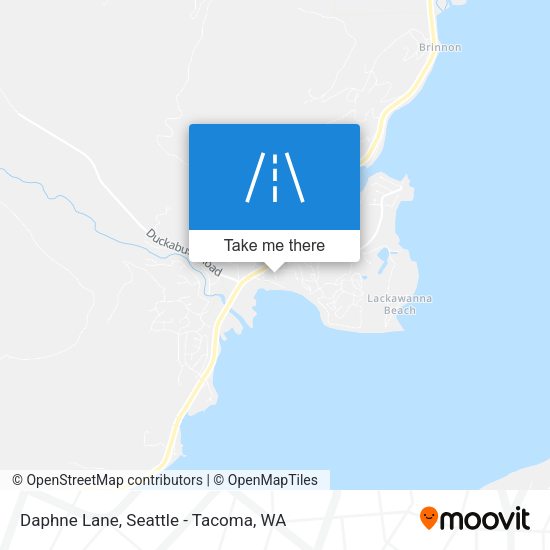 Mapa de Daphne Lane