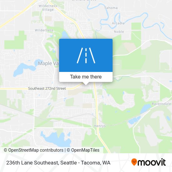 Mapa de 236th Lane Southeast