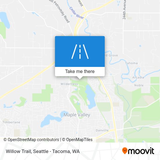 Willow Trail map