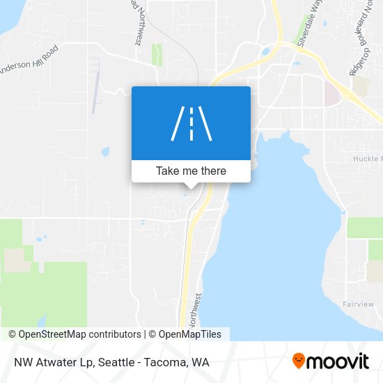 NW Atwater Lp map