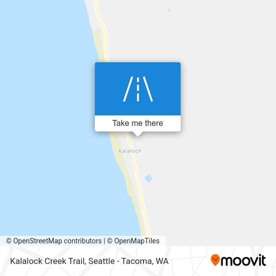 Kalalock Creek Trail map