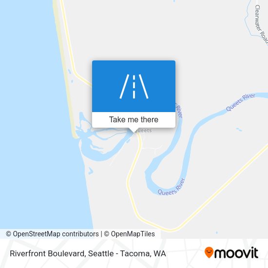 Mapa de Riverfront Boulevard