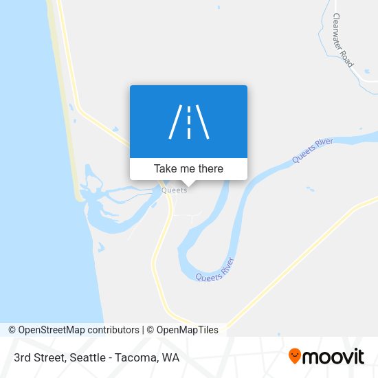 3rd Street map