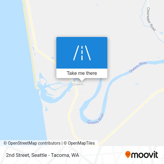 2nd Street map