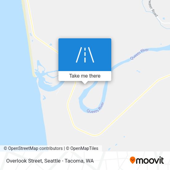 Overlook Street map