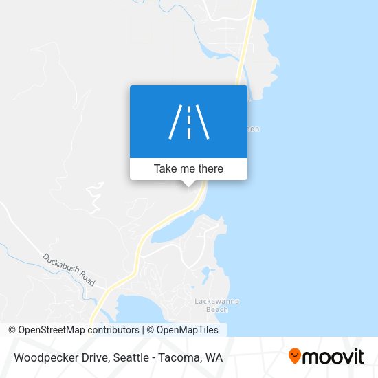 Woodpecker Drive map