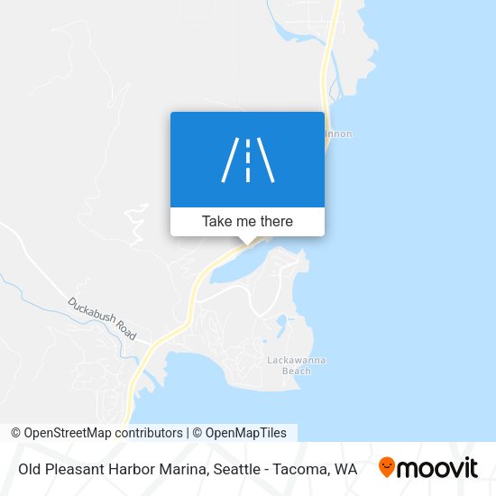 Old Pleasant Harbor Marina map