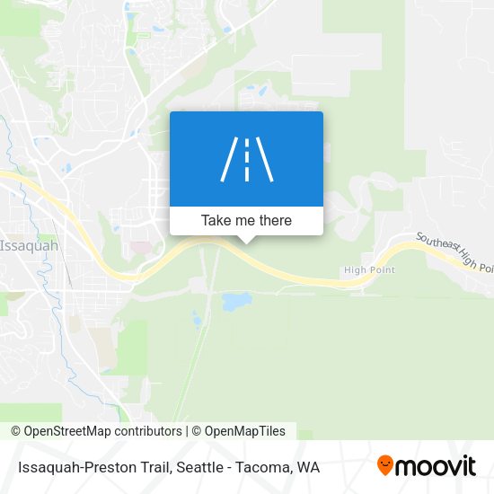 Issaquah-Preston Trail map