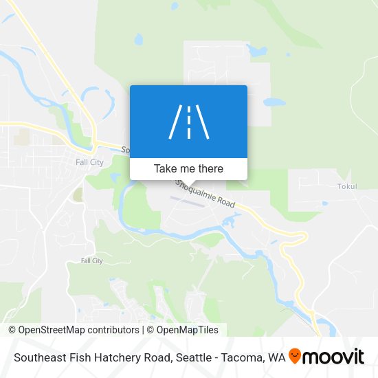Mapa de Southeast Fish Hatchery Road