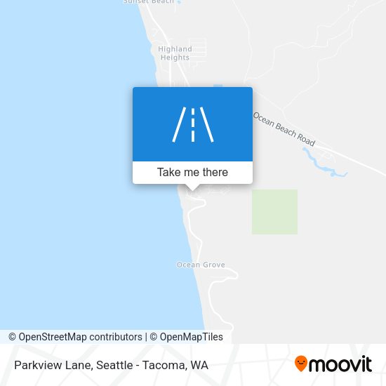 Parkview Lane map