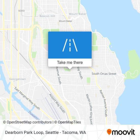 Dearborn Park Loop map