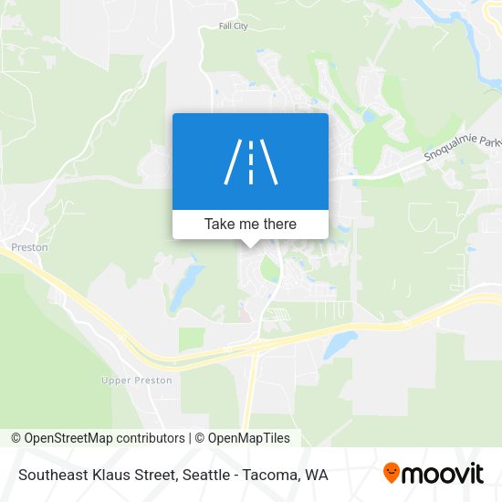 Mapa de Southeast Klaus Street