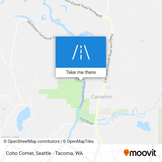 Mapa de Coho Corner