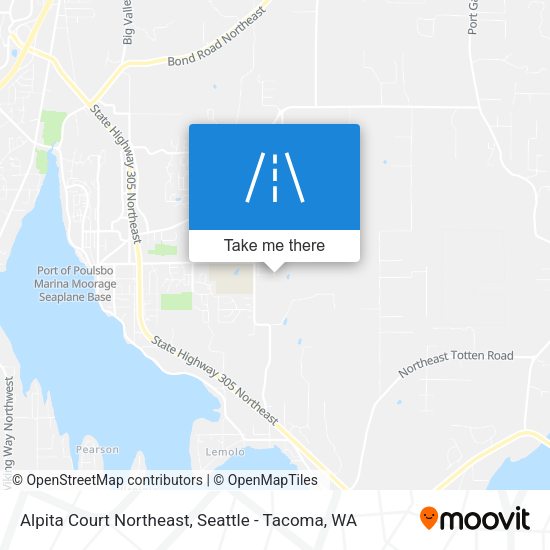Mapa de Alpita Court Northeast