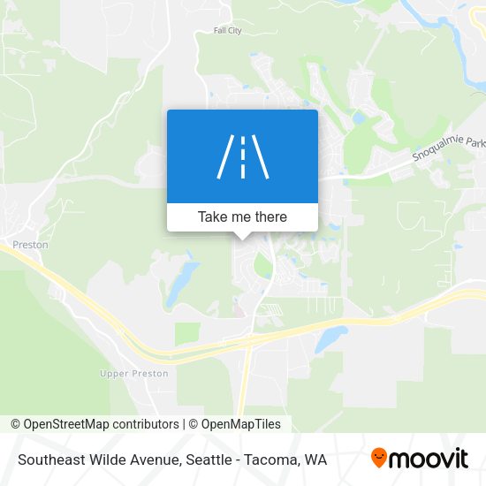 Southeast Wilde Avenue map