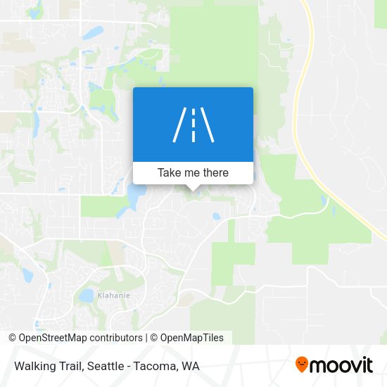Mapa de Walking Trail