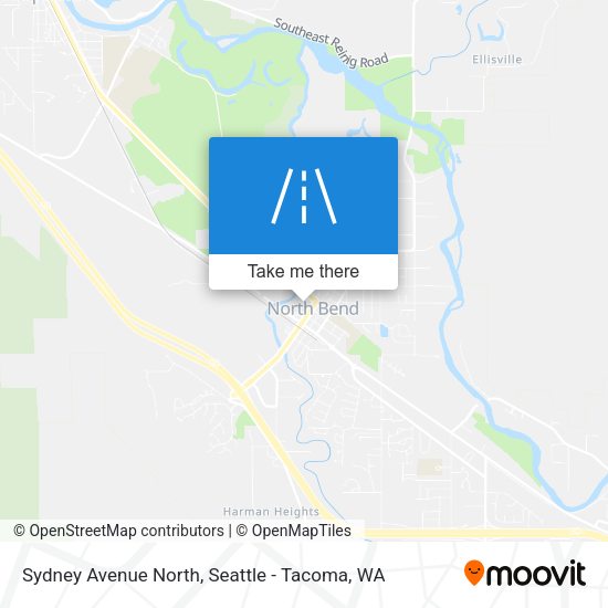Sydney Avenue North map