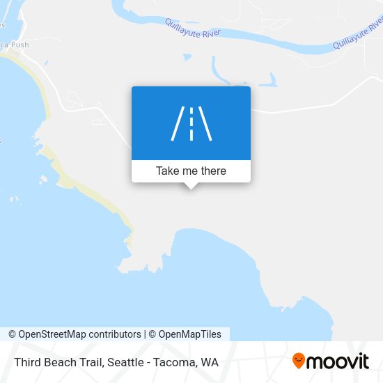Mapa de Third Beach Trail