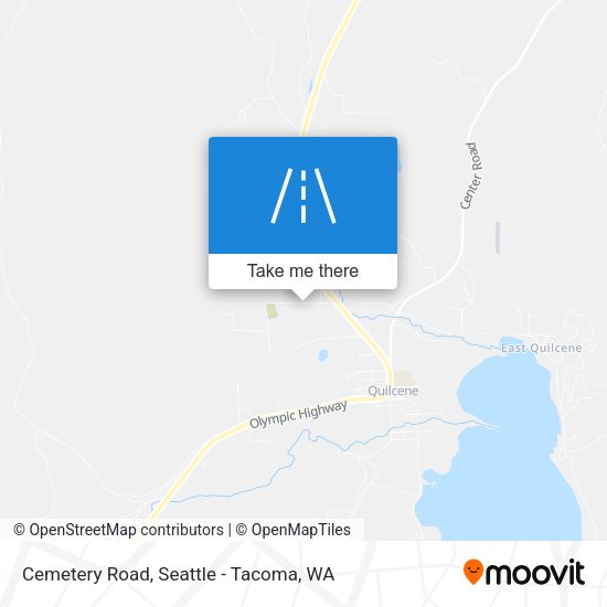 Mapa de Cemetery Road