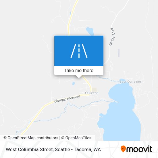West Columbia Street map