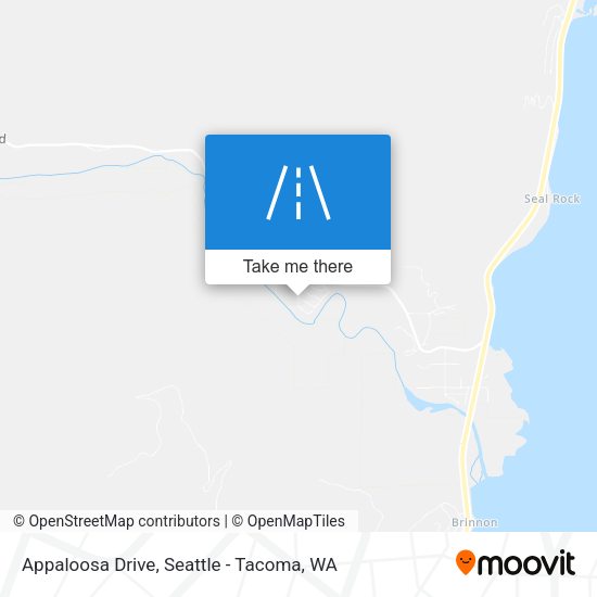 Appaloosa Drive map